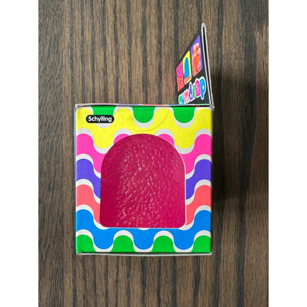 Authentic Schylling Nee Doh Squish Needoh Gum Drop Pink Factory Sealed - Picture 5 of 10